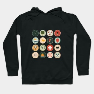 Adventure Scout Badges Hoodie